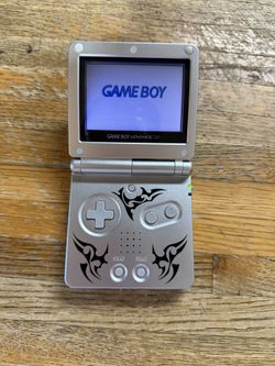 Gameboy Advanced SP Tribal Edition