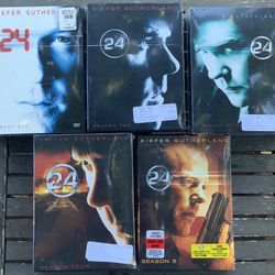24 the Series Seasons 1-5 New Sealed 