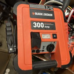 Black And Decker Jump Starter Amp