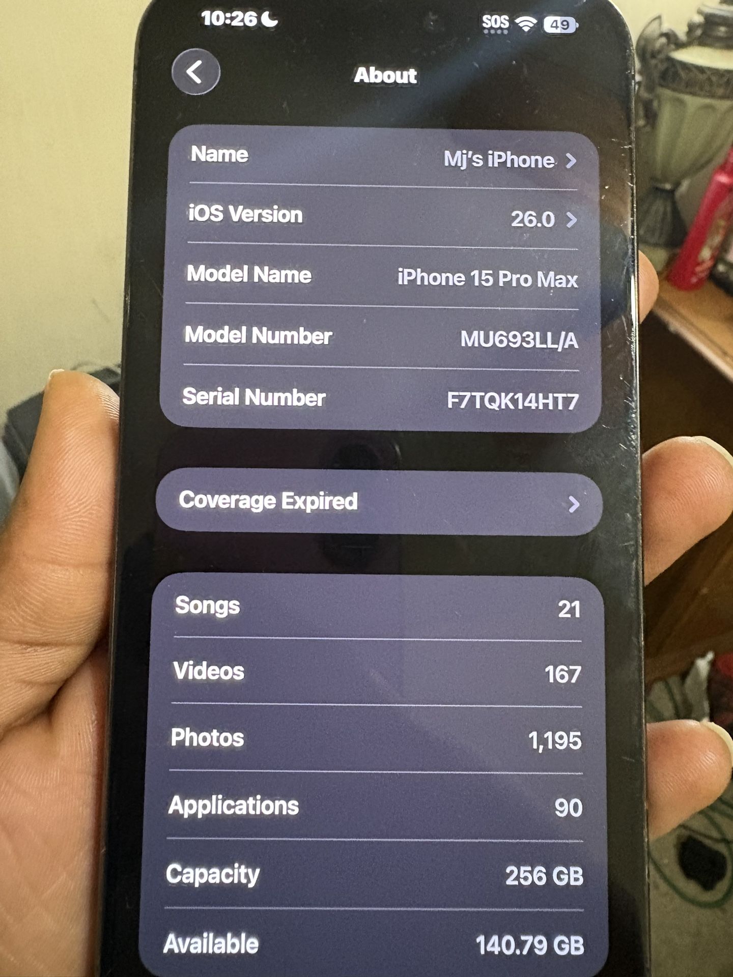 iPhone 15 Pro Max