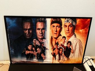 Large cobra Kai karate kid art work