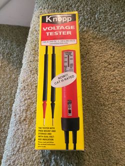 Knopp voltage tester