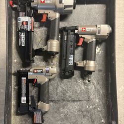 Porter Cable Pneumatic Air Nailer Set