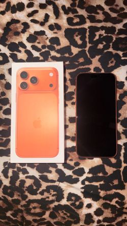 iPhone 17 pro max orange