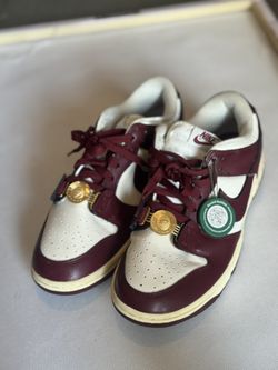 Burgundy Nike Dunks