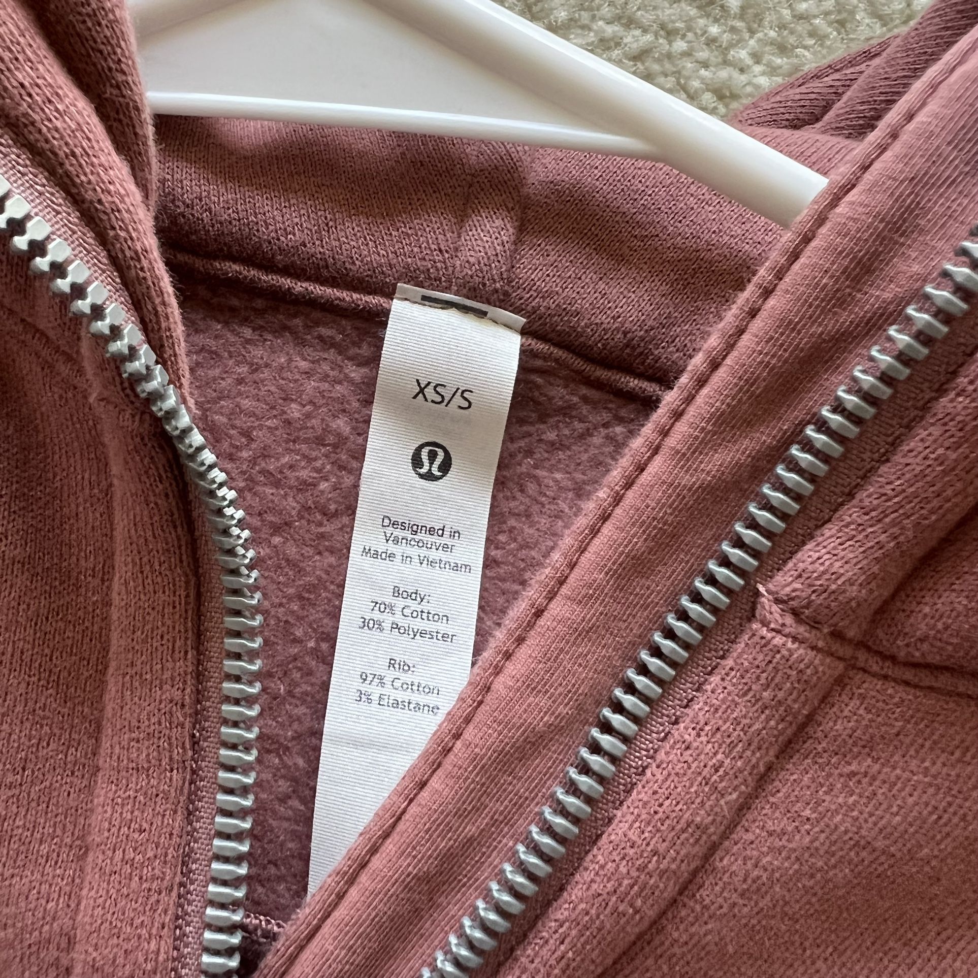 Lululemon Spiced Chai Scuba Oversized 1/2 Zip Hoodie (XS/S) for Sale in Los  Angeles, CA - OfferUp