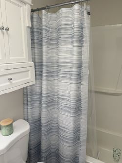 Shower Curtain with hooks