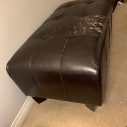 Brown Ottoman 