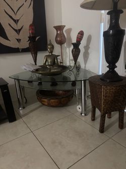 Glass table