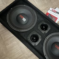 Ds18 Chuchero 2600 Watts Ten Inch Mids 4 Inch Tweeters 