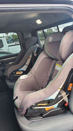 Two child car seats