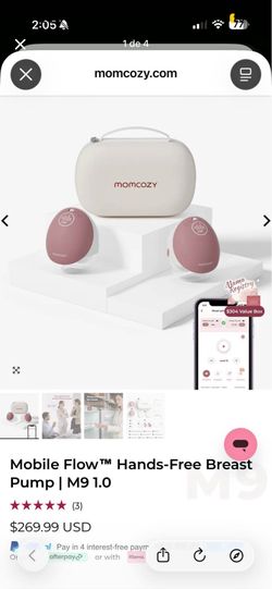 Momcozy Mobile Flow M9 1.0 Hands-Free Breast Pump