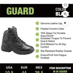 Leather Tactical Boots 
