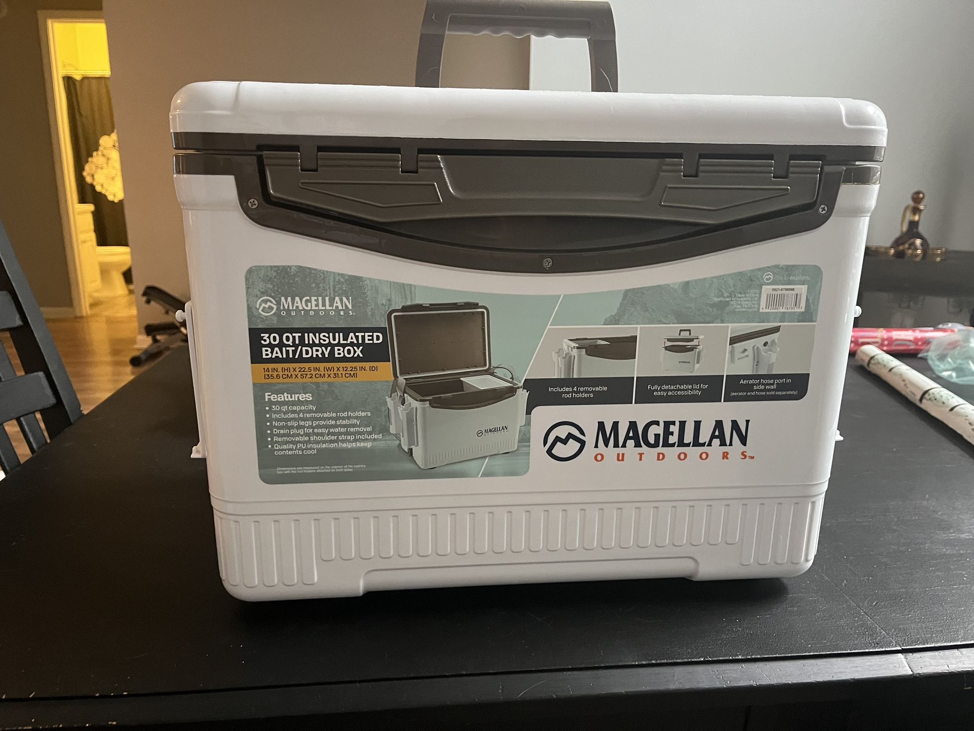 Magellan 30 Qt Insulated Bait/Dry Box