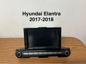 2017-2018 Hyundai Elantra Screen OEM