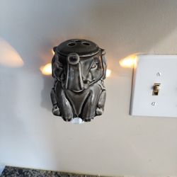 Ceramic Elephant Wax/Oil Warmer Night Light