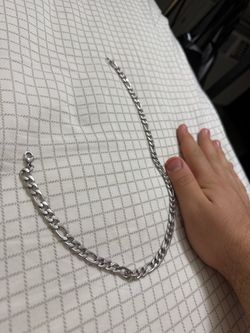 Silver Figaro Chain Necklace
