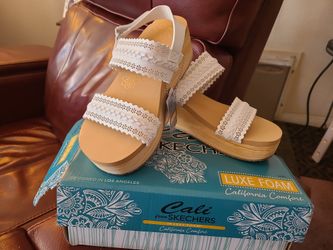 Skechers Cali Adjustable Sandals 6.5