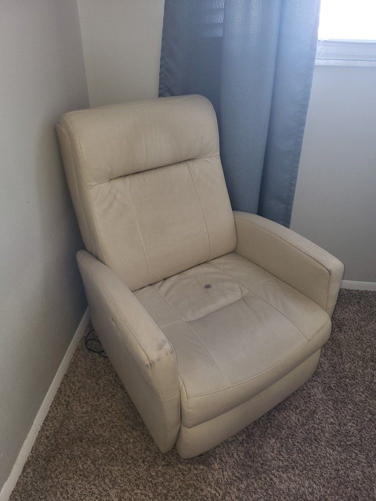 Beige Recliner Chair