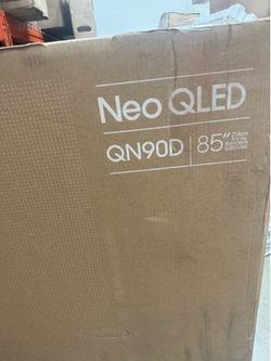 SAMSUNG 85-Inch Class Neo QLED 4K QN90D Series Neo Qled, Object Tracking Sound, Motion Xcelerator Turbo+, Gaming Hub, Smart TV wit