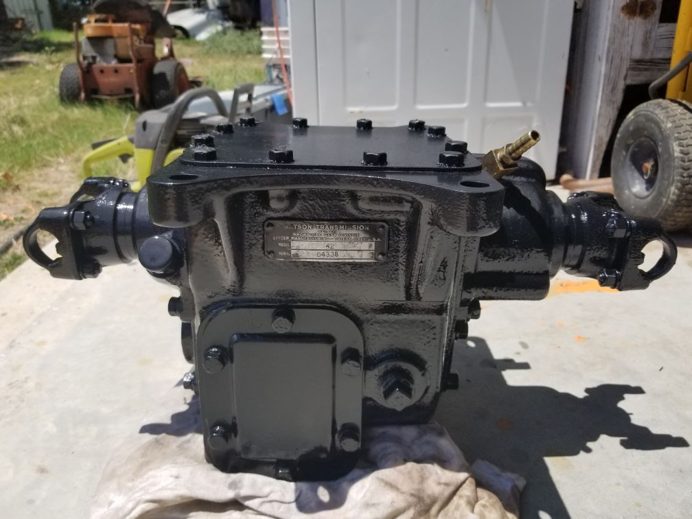 Watson Spicer Brown Lipe (Brownie) mod 42 underdrive/overdrive 3 speed gear box just REBUILT Very RARE