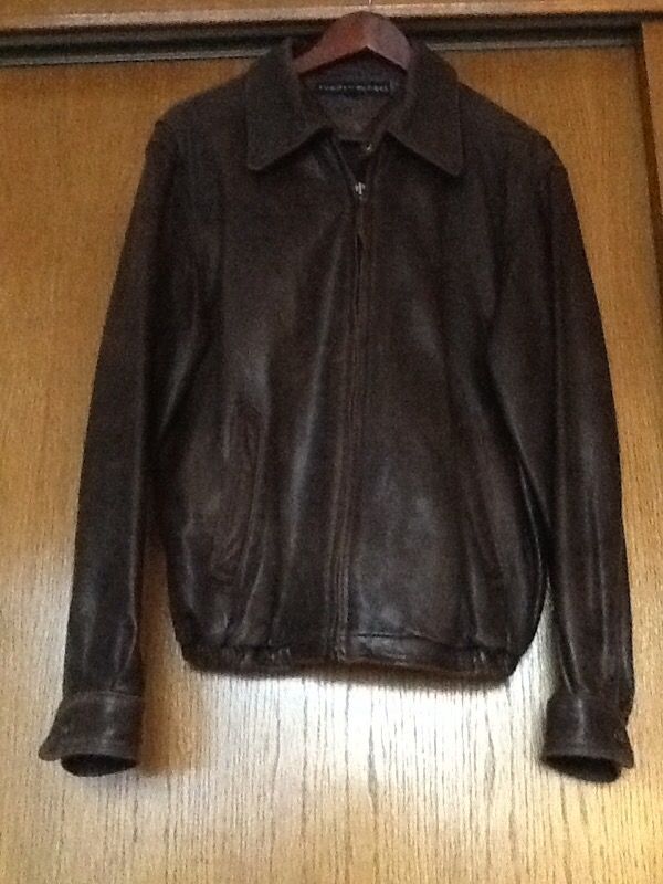 Leather jacket