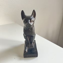 Vintage Egyptian Bastet sculpture