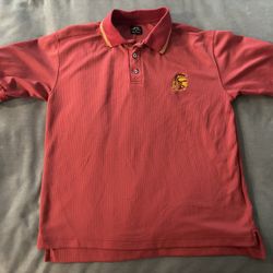 USC Trojans Polo Shirt Size Medium 