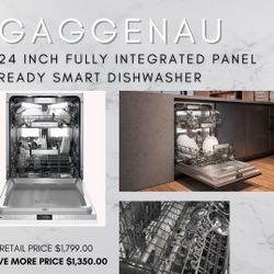 Gaggenau 24” Panel Ready Smart Dishwasher 