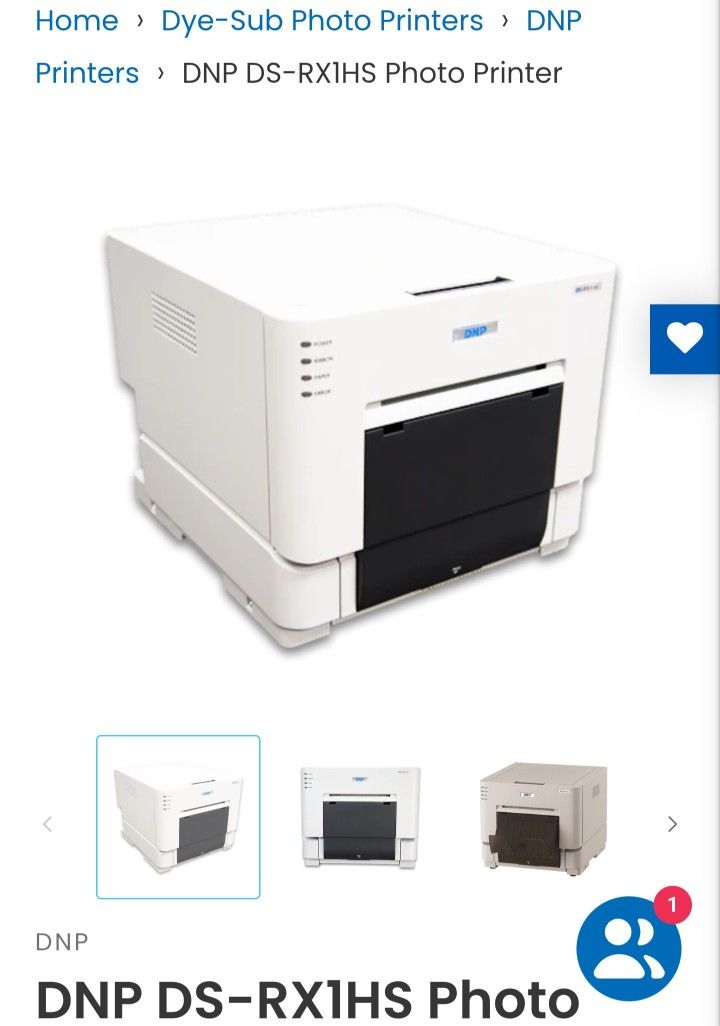DNP professional Photography Printer