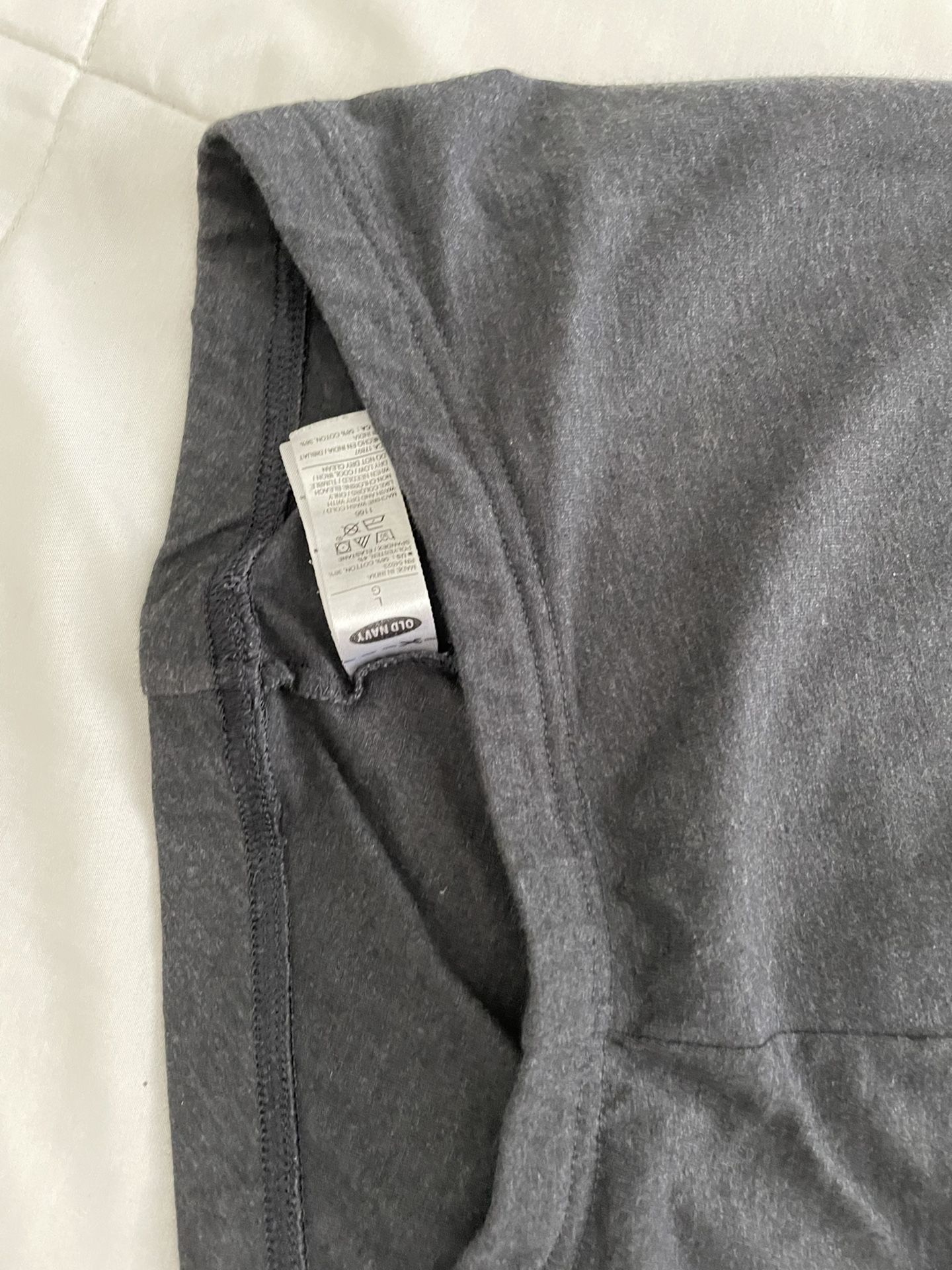 Gray Capri Leggings