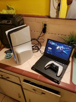 Just Monitor alone Goes $450! Plus taxes. Just PS5 Slim alone goes $650!. I want $525! 2 control & 2 Games. $260 the monitor. $750! All. Or Cash & tra