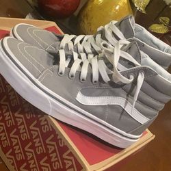 Frost Grey Vans Sk8-Hi 