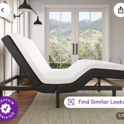 Queen Adjustable Bed Base for Sale - Wayfair Sleep™ 15" Massaging Zero Gravity!