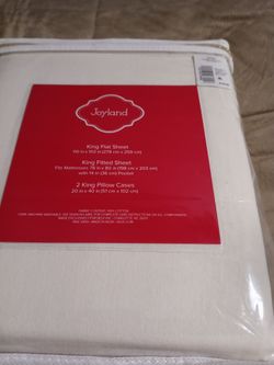 Flannel King Sheet Set - Joyland 