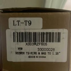 neewer t2 ring and m42g to 1.25