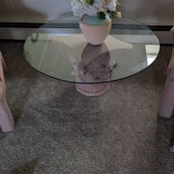 Glass Top Table