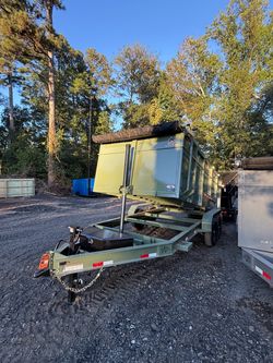 🔥💪🏻Panther Cargo 7x16 Dump Trailer — BRAND GPS TRACKED🔒