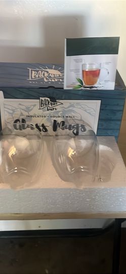 Glass mugs