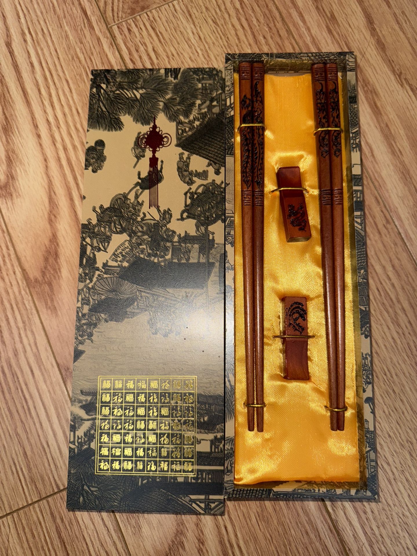 Chinese Wedding Chopstick Gift Set