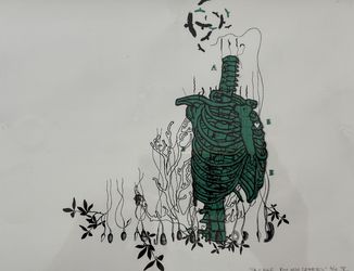   Title: “A Cage for My Letters” — Limited Edition 4/5 — Hand-Signed (SC)