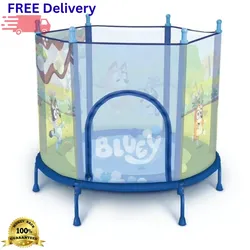 Bluey toddler trampoline