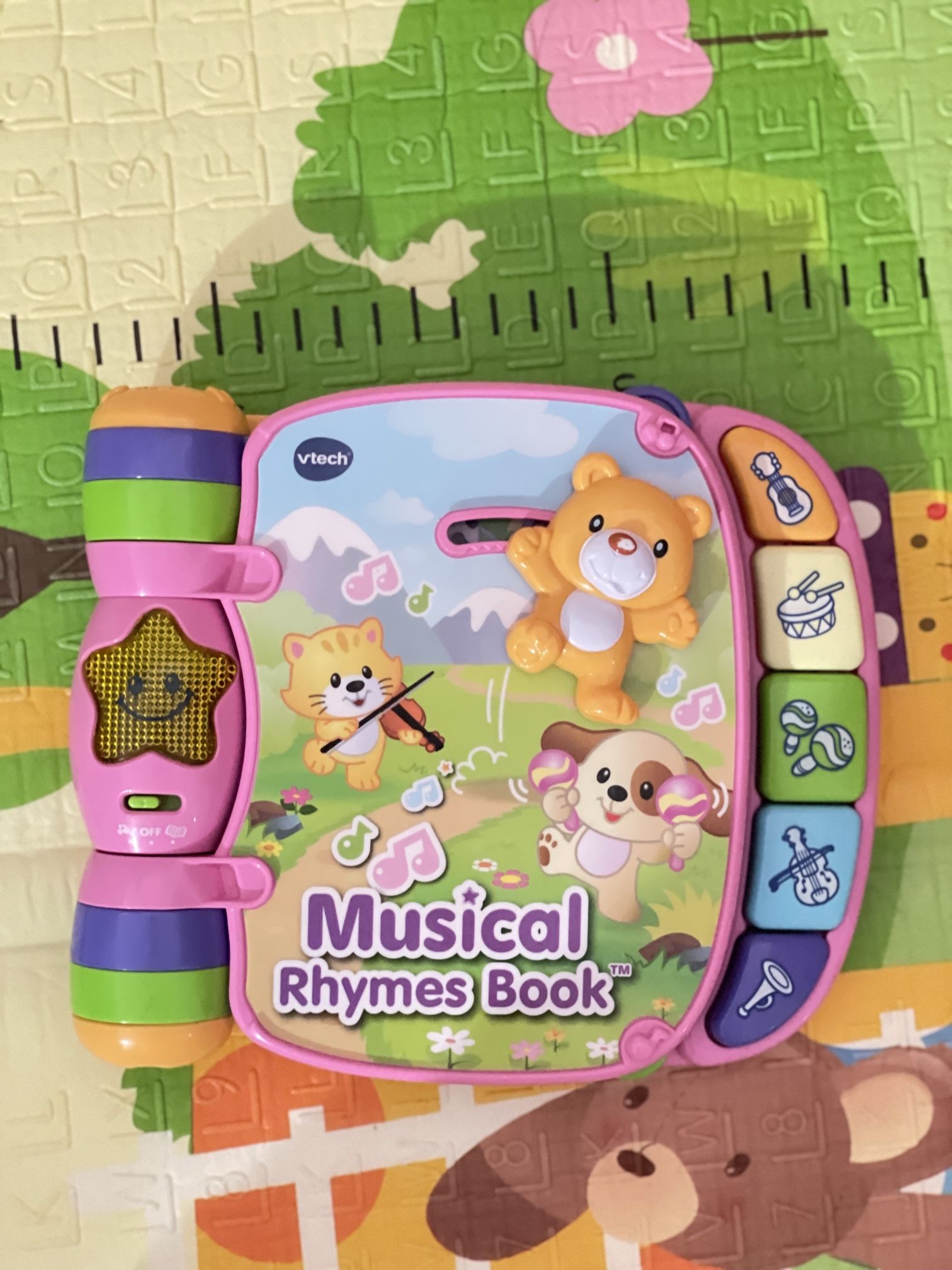 VTech Musical Rhymes Book, Pink