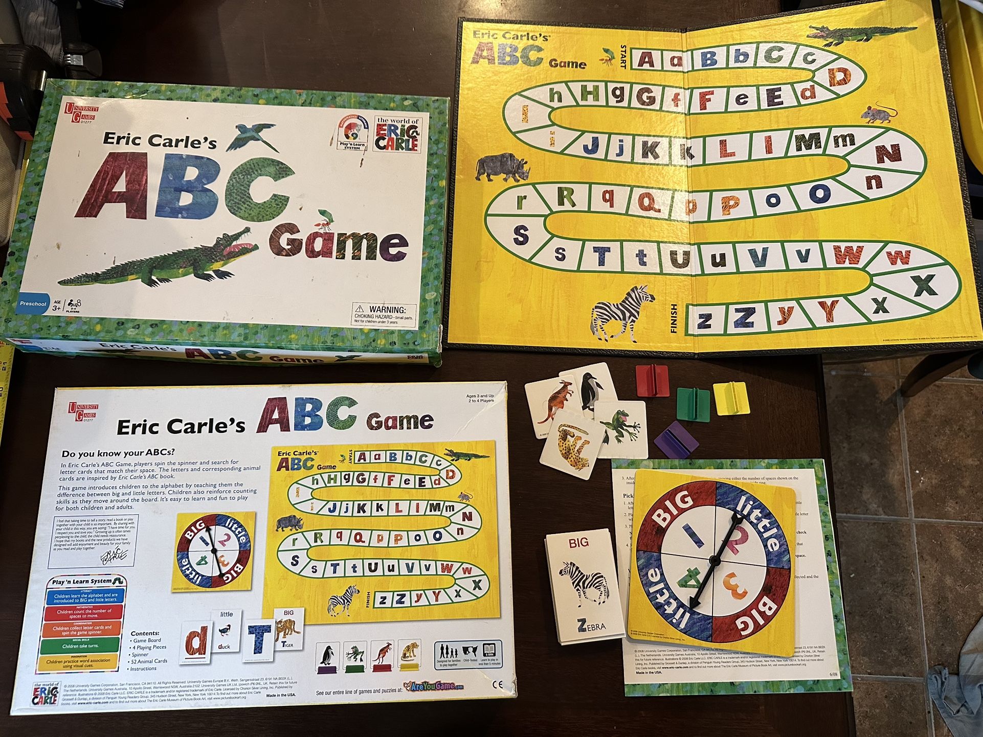 Eric Carle’s ABC Board Game 