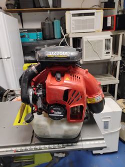 Redmax ebz7500 backpack blower $260