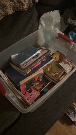 Huge Tub of Books!