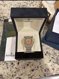 Rose Gold moissanite AP