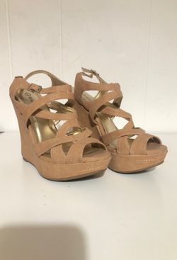 Tan wedges