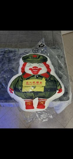 Ron English Serving The People Mcsupersized Pillow Plush Pop Up Show 2018 