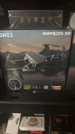 drone with camera and phone controller support.